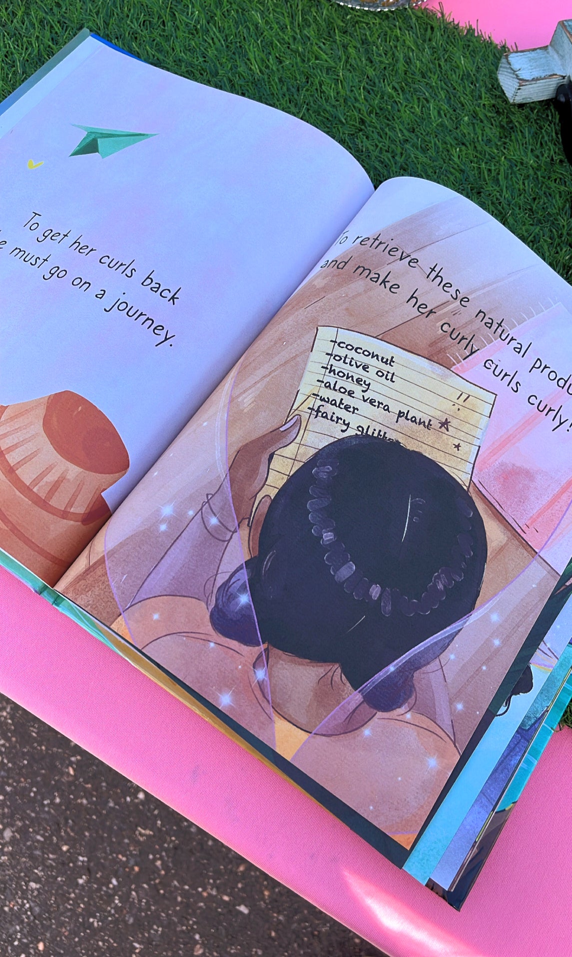 Alana Gets Her Curls Back - Hardcover image 1